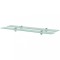 vidaXL Rafturi suspendate, 2 buc., 80 x 10 cm, sticlă, 8 mm 3051499
