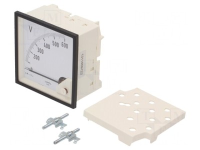 Voltmetru de Panou True RMS 0-600V 40-72Hz foto