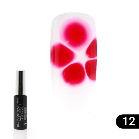 Oja semipermanenta Flowers Ball, Global Fashion 8ml, 12