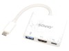 Adaptor USB 3.0 Power Delivery Alb 5Gbps