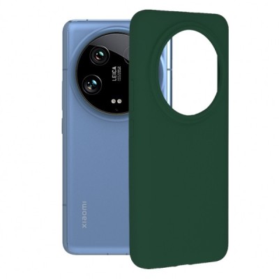 Husa pentru Xiaomi 14 Ultra, Techsuit, Soft Edge, Verde foto