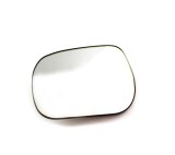 Geam oglinda exterioara cu suport fixare Toyota Rav4 (Xa30), 02.2009-04.2010, partea Stanga, incalzit; sticla convexa; geam cromat, Aftermarket