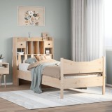 Cumpara ieftin Cadru de pat fără saltea, 90x200 cm, lemn masiv pin