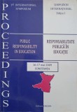 RESPONSABILITATE PUBLICA IN EDUCATIE. SIMPOZION INTERNATIONAL, 16-17 MAI 2009, CONSTANTA-COLECTIV-251358
