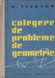 G. Titeica - Culegere de probleme de geometrie