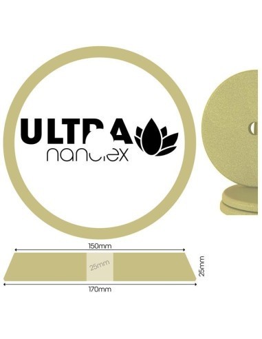 Burete Polish Super Abraziv Nanolex Ultra Cut Pad DA 170x25x150 mm 1buc