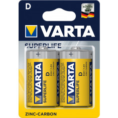 Set 2 Baterii Varta Superlife R20 30006502