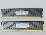 Kit Dual Channel Corsair 8GB (2 x 4GB), DDR3, 1600MHz, CL 9, radiator negru
