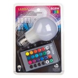 Bec LED de Petrecere RGBW cu Telecomandă, 16 Culori, E27, CMCLASS