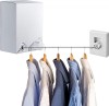 Uscator Rufe Retractabil Perete, Argintiu, 6m ABS, 11.9x8.3x6cm