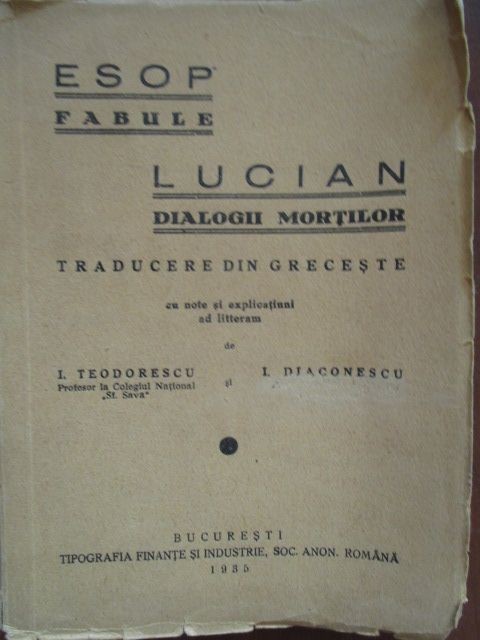 Fabule. Dialogii mortilor 1