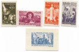 Romania (296) - Seceta, 1947 - serie neobliterata + colita