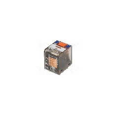 Releu electromagnetic, 110V DC, 6A, 4PDT, serie PT, TE Connectivity - 8-1419111-3