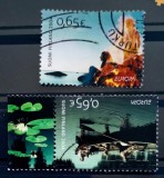 Finlanda 2004 Europa Cept bărci cu v&acirc;sle serie 2v stampilata, Stampilat