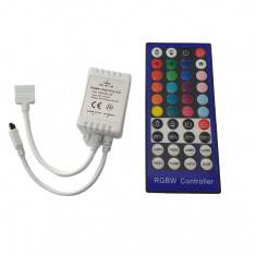 Controller banda LED RGBW 12-24V 4CHx2A IR telecomanda cu 40 de taste