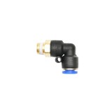 Mufa reductie rapida cotita din plastic, pentru furtun 6 mm si filet 1/8