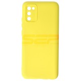 Husa Silicon Galbena Samsung Galaxy A02s - Protectie Premium - High Copy