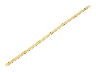 Bandă LED COB alb rece 8W/m IP65 8mm CRI 80 foto