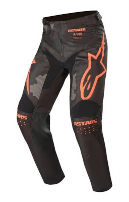 Pantaloni Moto Alpinestars Mx Racer Tactical Negru / Verde / Gri / Portocaliu Marimea 28 3721220/1144/28 foto