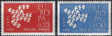 C298 - Franta 1961 - Europa 2 v.neuzat,perfecta stare, Nestampilat