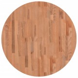 Cumpara ieftin Blat de masa rotund, &Oslash;80x4 cm, lemn masiv de fag