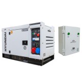 Cumpara ieftin Generator trifazat diesel HYUNDAI DHY10000SE-T + AC-ATS-W-40A-3