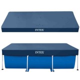 Prelata piscina 300x200 cm, protectie si izolatie, snur de fixare, bleumarin