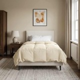 vidaXL Duvet complet pe tot parcursul anului Patos Crem 155 x 200 cm 42026063