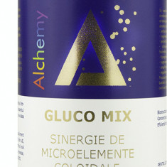 Sinergie de aur argint crom si vanadiu coloidal Gluco Mix 15ppm, 480ml, Alchemy