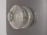 Rezervor din sticla pentru lampa cu petrol gaz vechi vintage Romania