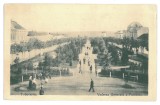 4173 - TURNU-SEVERIN, Park, Romania - old postcard, CENSOR - used - 1918, Circulata, Printata