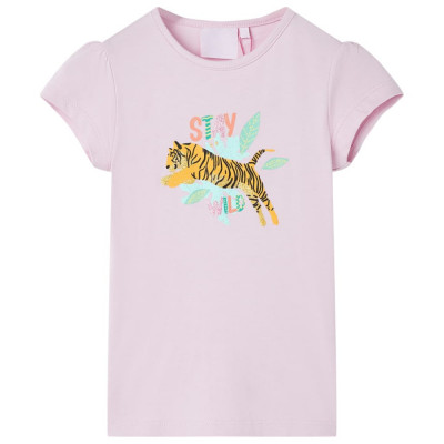 Tricou pentru copii, lila, 128 foto