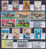 Lot filatelic Sport / Echitație, Olimpic &amp; Aviație - A991, Stampilat