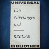 DAS NIBELUNGEN-LIED - CANTECUL NIBELUNGILOR - UNIVERSAL BIBLIOTHEK