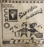Pachet intreg servetele de masa Turist comunism Fabrica Celuloza CCH Zarnesti