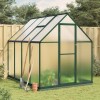 VidaXL Sere cu cadru de bază, verde, 224x169x202 cm, aluminiu