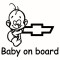 Baby on board Chevrolet