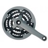 ANGRENAJ PEDALIER 3 FOI - MTB GRI MARE (48T-38T-28T) PowerTool TopQuality, Blade