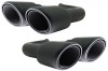 Ornamente Evacuare Porsche Cayenne 92A V6 (05/2010-09/2014) GTS Design Matte Black Performance AutoTuning, KITT