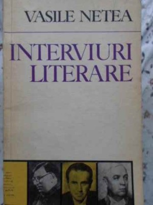 INTERVIURI LITERARE-VASILE NETEA-230860 foto