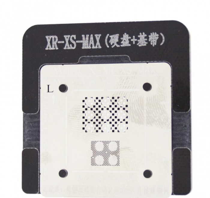 BGA Reballing WL PCIE Baseband, Reballing Stencil for iPhone Xs,Xs Max, XR