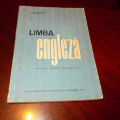 Lb. engleza -manual pt cls.6, -1965 Leon Levitchi, Mariana Taranu