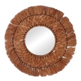 Cumpara ieftin Oglinda Ailan Boho Pako World Natural 60x60x8 cm