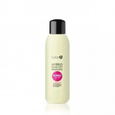 Silcare Hybrid SOAK OFF soluție de curățat lacul de unghii cu uleiuri și aromă Bubble Gum, 570ml