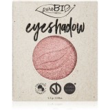 PuroBIO Cosmetics Compact Eyeshadows fard ochi rezervă culoare 25 Pink 2,5 g