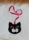 Semn de carte - Motan negru | Ana Crafts