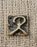 PANDANTIV VINTAGE DIN BRONZ MASIV, ASANTHI