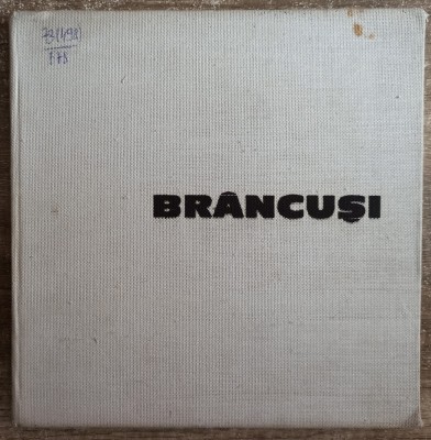 Constantin Brancusi - Nicolae Sandulescu// 1965 foto