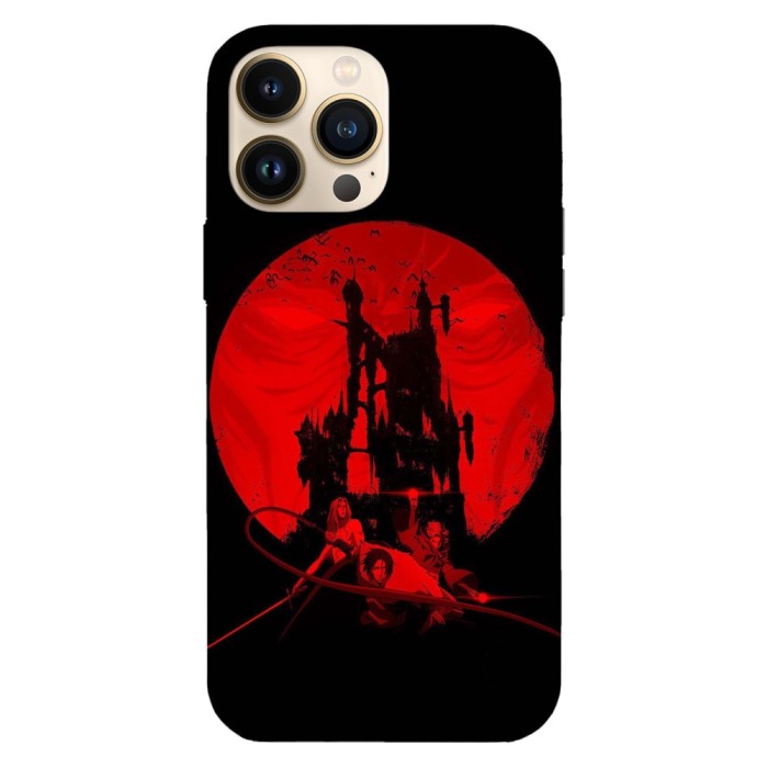 Husa compatibila cu Apple iPhone 13 Pro Max model Castlevania anime, Silicon, TPU, Viceversa