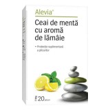 Ceai de Menta cu Aroma de Lamaie 20 plicuri Alevia